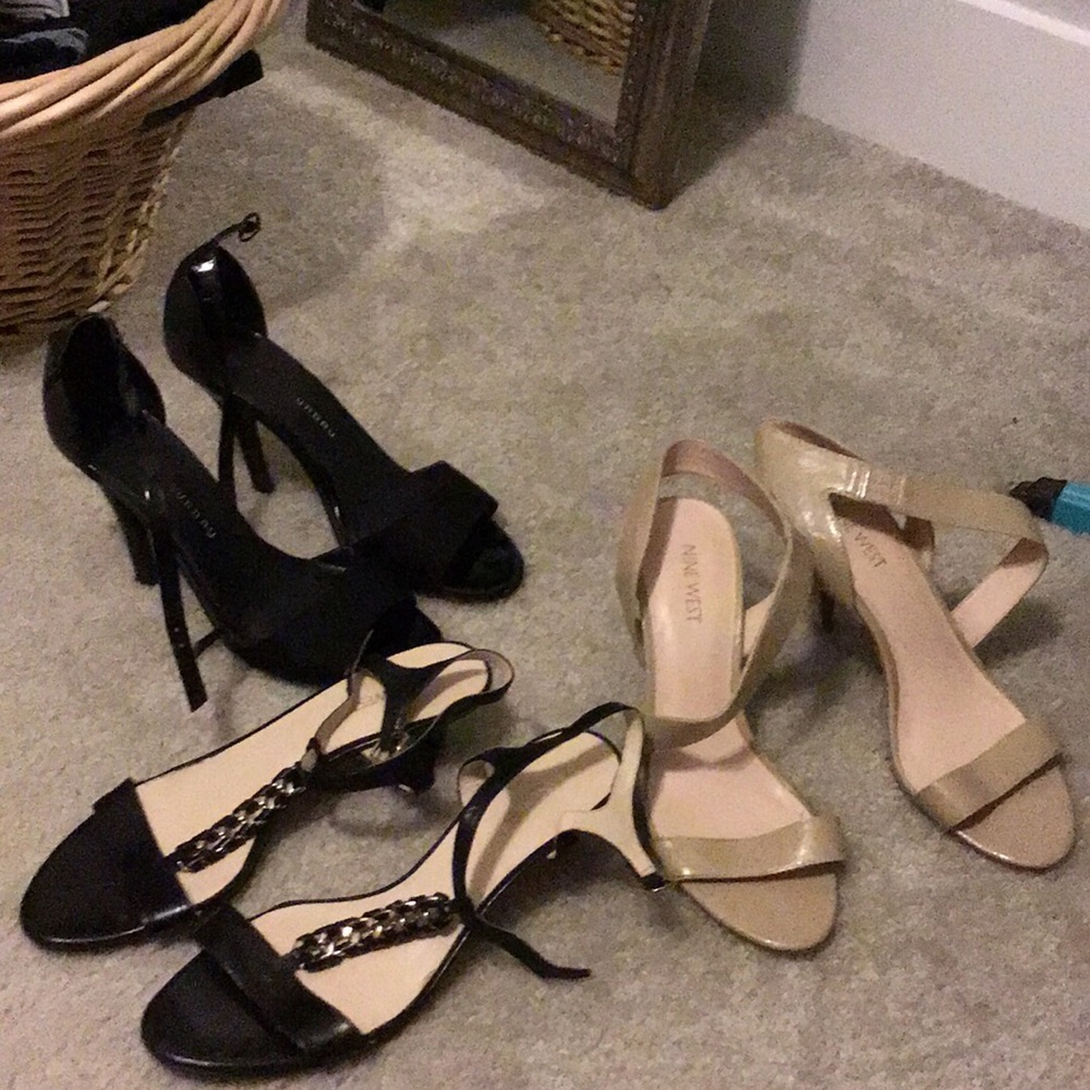Woman’s dressy sandals - sold as a set
